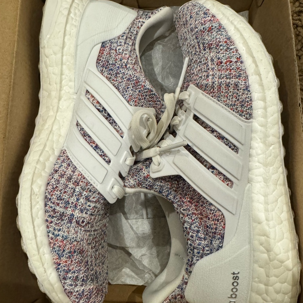 Adidas Women’s UltraBOOST Shoes - White/ multicolor